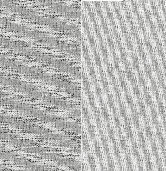 Tissu occultant CHESTER taupe double face pour rideaux sur mesure hôtel