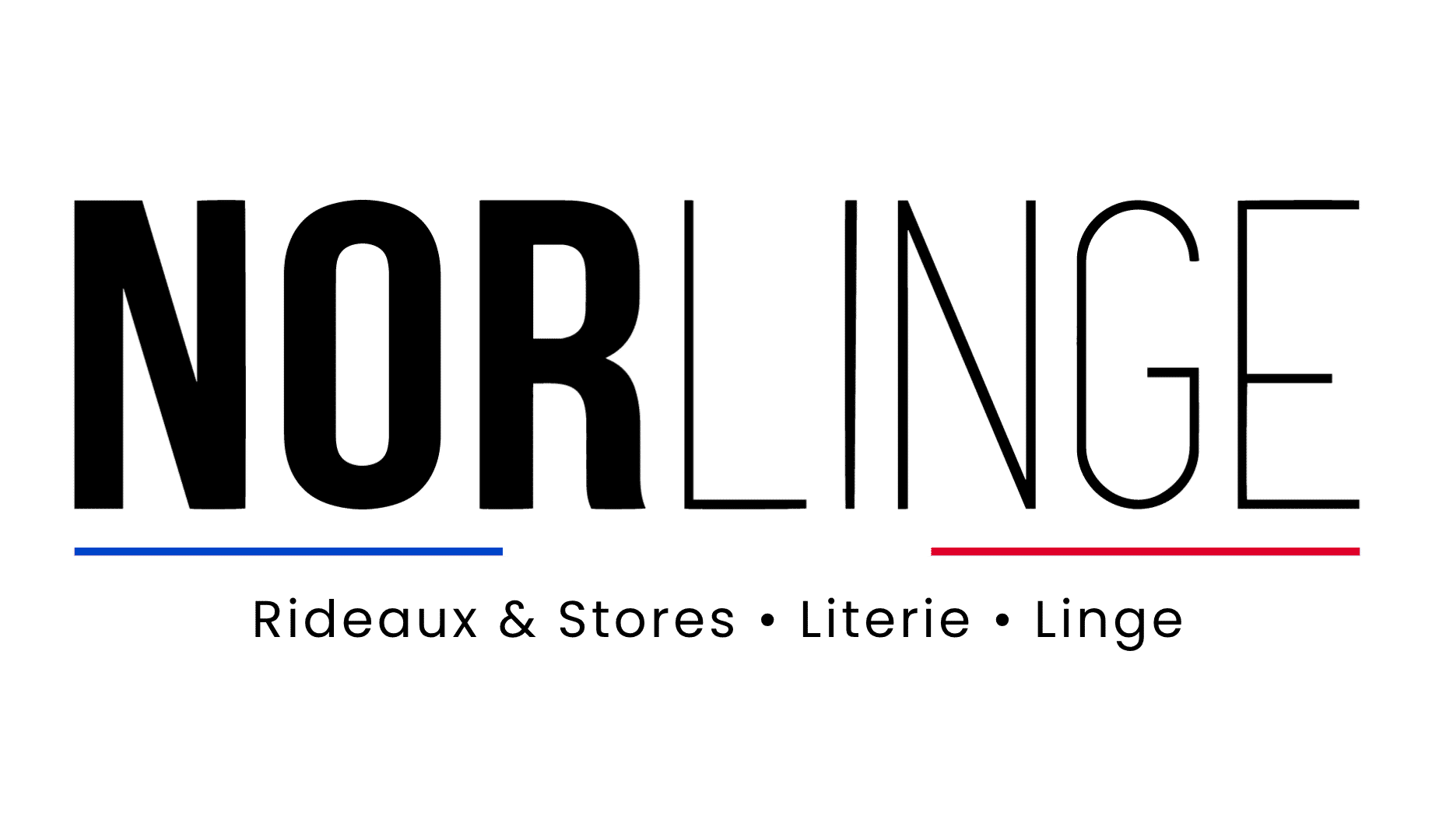 Logo Norlinge, spécialiste en literie, linge, rideaux , voilages et stores pour l'hôtellerie et les établissements professionnels